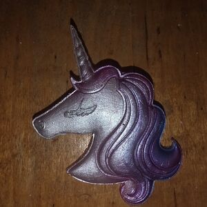Unicorn Brooch Lapel Pin Handmade With Resin White / Pink